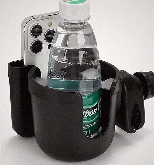 Accmor Bike Cup Holder with Cell Phone Holder, Bike Water Bottle Holders