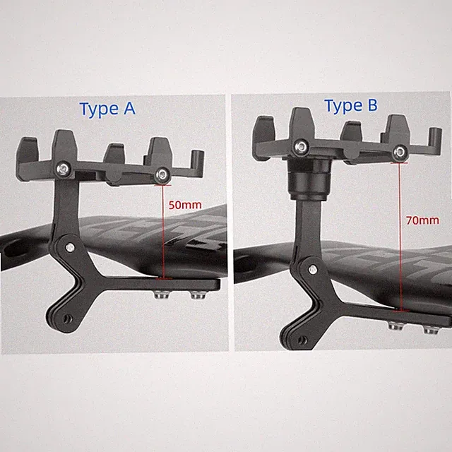 Aluminum Alloy Bike Phone Mount for Road Handlebar with Bolt Fits Wide Phones