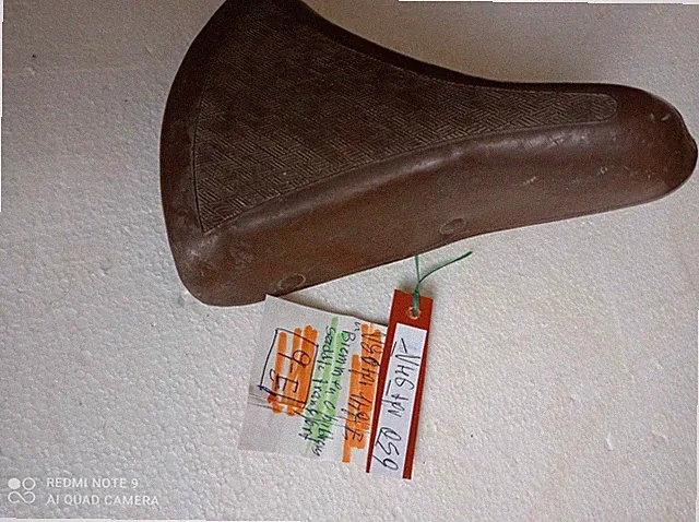 BIEMME VERY RARE OLD SADDLE TO CHILDREN TRANPORT OF 50s