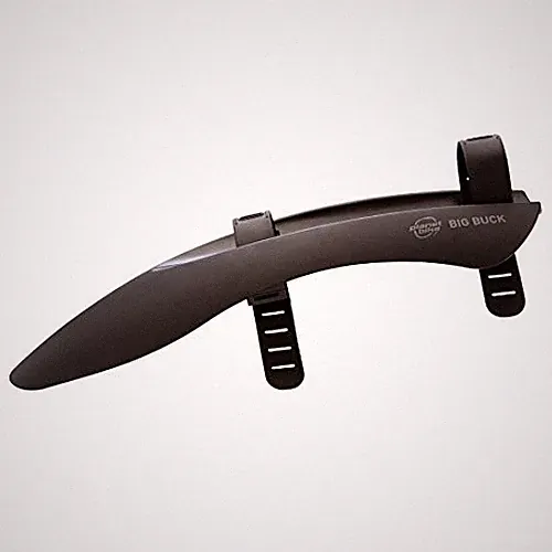 Big Buck Board downtube bike fender , Black