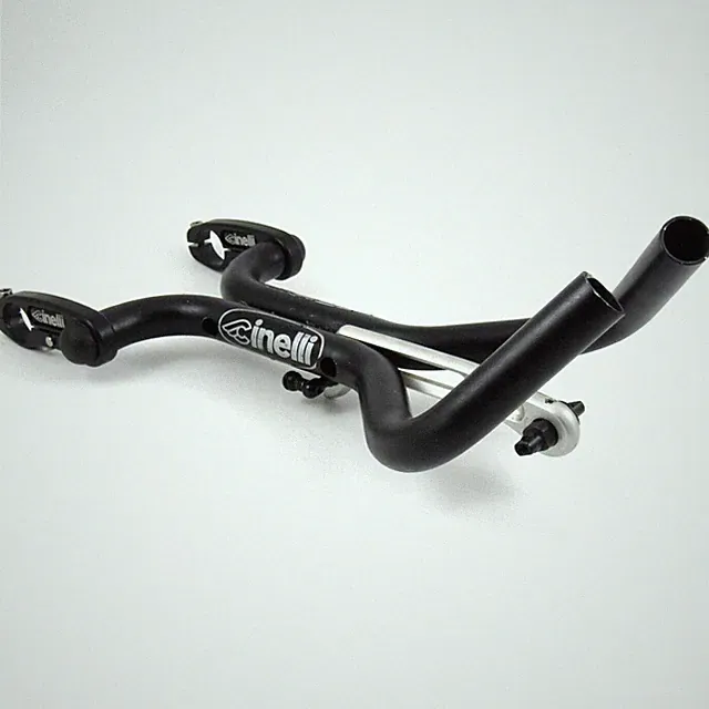 Cinelli Corno clamp-on triathlon/time trial handlebar with shift lever mounts