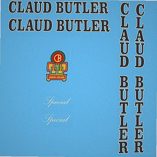 Claud Butler Special Bicycle Transfers, Stickers n.3