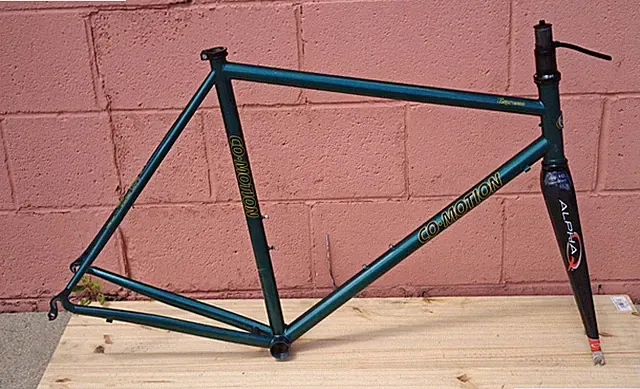 Co-Motion Espresso 57cm Steel Frameset / Bicycle Frame w/ Alpha GS-10 Fork
