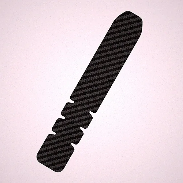 Cyclistick MTB/DH Carbon Downtube Protector Textured Vinyl | Bike | Cycling