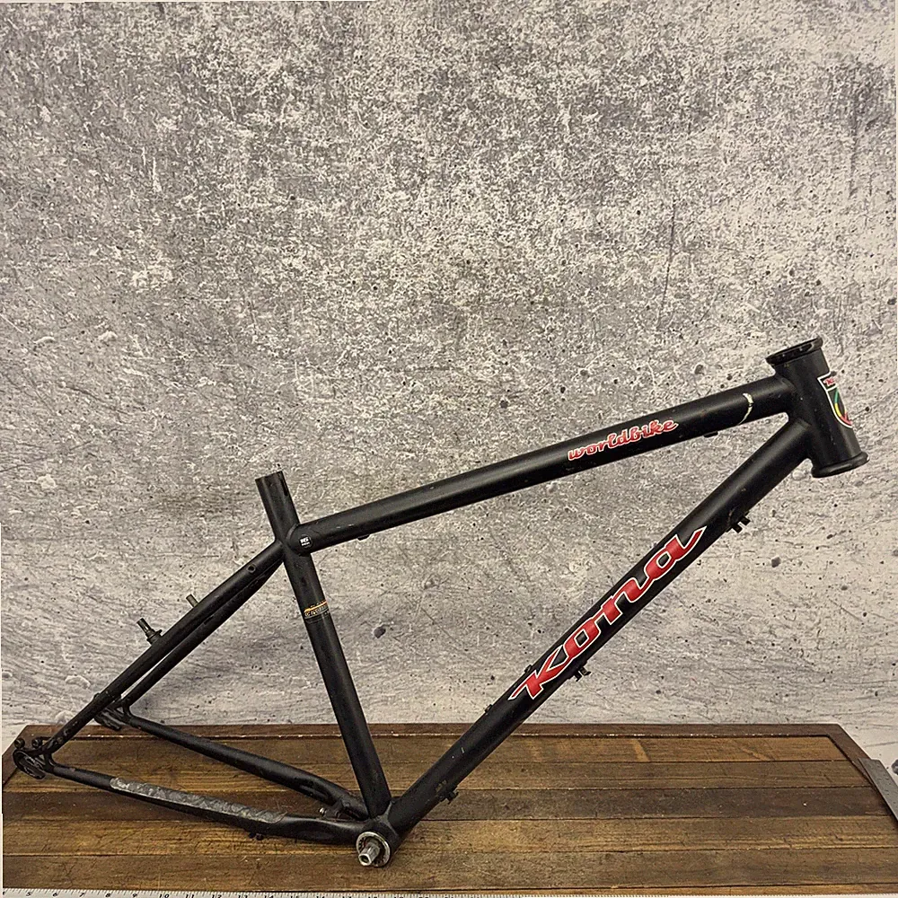 Kona Worldbike Hardtail Frame 16in Chromoly Cantilever 26 120 Cafe BMX Cruiser