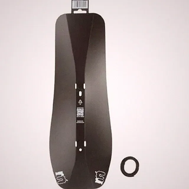 Mucky Nutz Fat Gut Fat Bike Fender Downtube Fat-Gut Fender FatBike Black