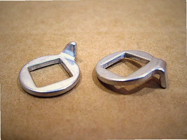 New-Old-Stock Down Tube Shifter Spacers (Set/Pair)...Thin Light Alloy Design