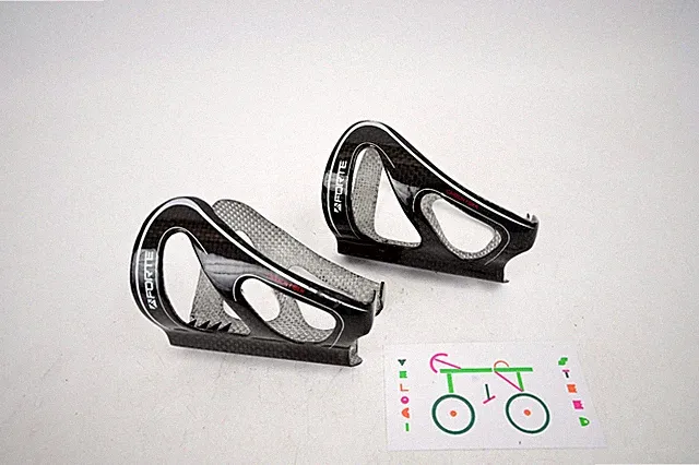 *Pair* Forte Carbon Water Bottle Cages Black Road Gravel Bike Bottle Cage