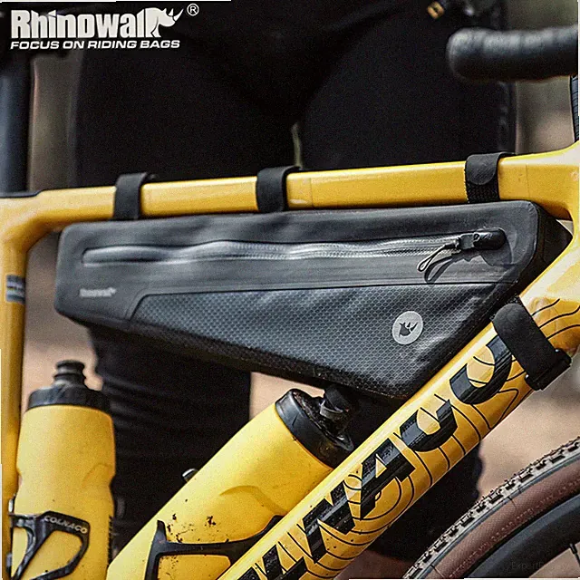 Rhinowalk Bicycle Triangle Bag Waterproof Bike Down Tube Front Frame Bag Cycling
