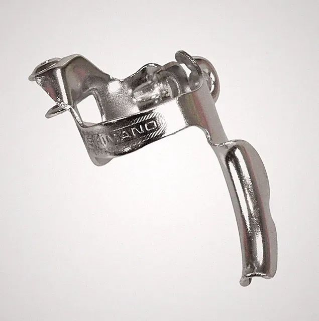 Shimano 28.6mm bicycle downtube dual derailleur cable guide (NO BOLT!) - NOS