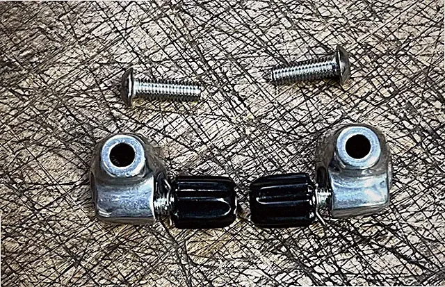 Shimano 600 STI Cable Stops for Downtube Braze CURVED - BRAND NEW (NOS)