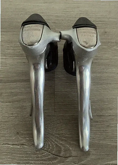 SHIMANO DURA ACE BRAKE / SHIFTER COMBO SET MODEL 7703 TRIPLE 3 X 9 SPEED