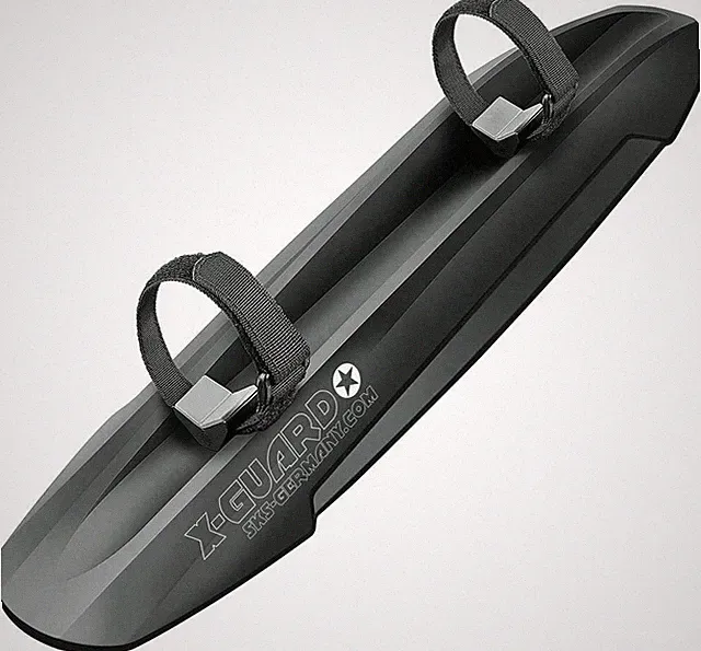 SKS - Germany Black X-Guard - Downtube Extra Wide Front Bicycle Mudguard