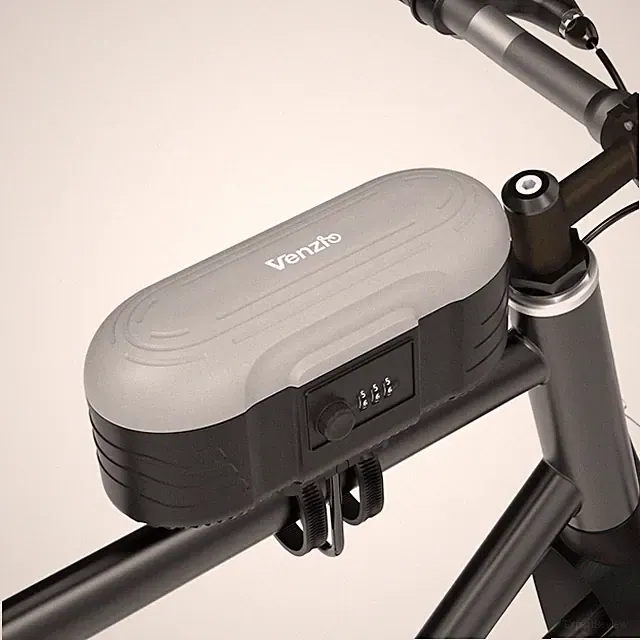 Venzio Bike Frame Bag with 3-Digit Combination, Waterproof Bicycle Tool Case