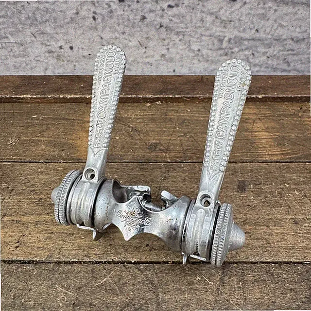 Vintage Campagnolo Downtube Friction Shifter Set 28.6 Clamp Road Bike Italy 70s