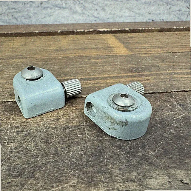 Vintage Downtube Cable Stop Pair 80s Suntour Group Alloy Road Touring Bike