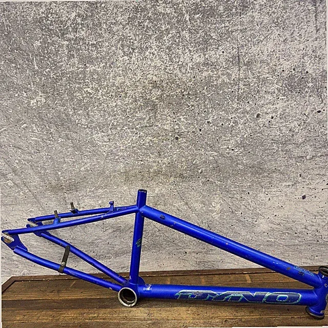 Vintage Dyno BMX Bike Frame 19.5in Blue Steel 20in GT Mid School Cantilever VFR