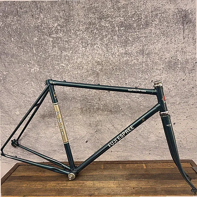 Vintage Fuji Espree Road Bike Frame 54cm Green 700c 126mm VALite Steel SunTour