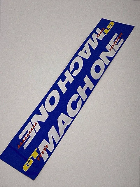 Vintage GT Mach One 90s BMX Bicycle Frame Down Tube Decal Sticker Set NOS USA OG