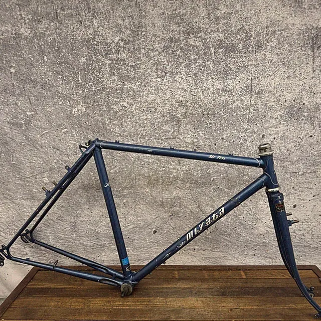 Vintage Miyata Six Ten Grand Touring Frame 50cm Blue Steel Japan 700c 126 Gravel