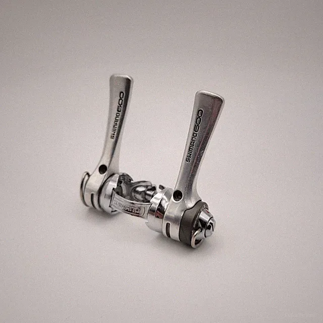 Vintage Shimano 600 Downtube Shift Levers SL-6208 Friction/6 Speed SIS 28.6 New