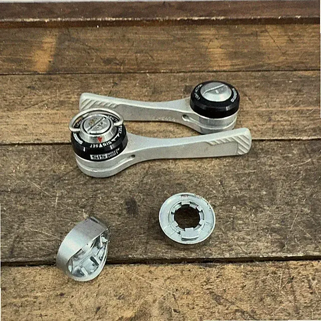 Vintage Shimano SL-S434 Shifter Set 6s 6 Speed Light Action SIS Down Tube