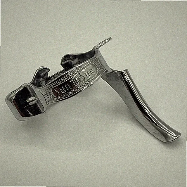 Vintage Suntour Downtube Cable Guide Down Tube Clamp On 28.6 mm Road Bike CHROME
