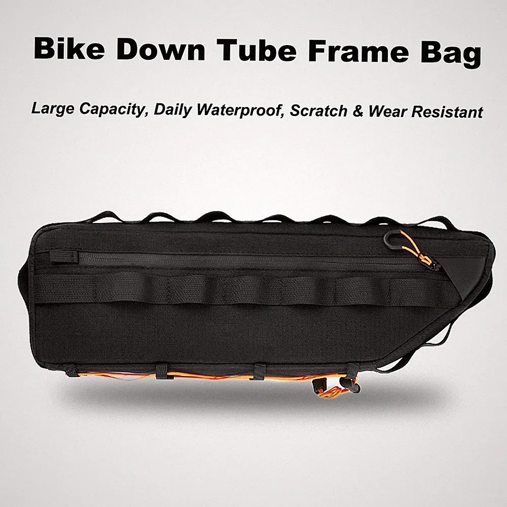Waterproof Large Bike Frame Bag MTB Road Bicycle Down Tube Cycling Storage Pack